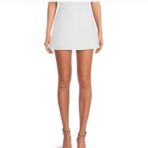 Gianni Bini Beri Crepe Coordinating Mini Skort size 12